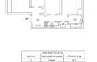 Apartament 3 camere decomandat, 71,4 mp, 2 bai, boxa, Frumoasa Cetat