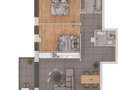 Apartament 3 camere, 70,45mp, ansamblu NZEB zona Terra - 1