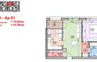 Apartament cu 2 camere, loc de parcare ?i boxa, Racadau zona Magnolia - 5
