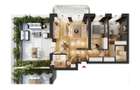 HILS Sunrise 3 camere cu terasa tip 3C