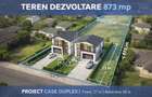 0% Teren 873 mp Baciu – ideal 2 case sau duplex | Front 17 m |