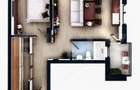 Apartament 2 camere, intermediar, balcon, CF, parcare, boxa, Zona Vivo - 1