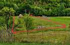 Teren de vanzare 2.500 mp in Siriu aproape de DN10, ideal pensiune cabana - 2