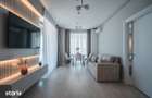 STUDIO CU DORMITOR SEPARAT COMPLET MOBILAT LUX - SOLID SEA VIEW PERLA - 1