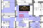 Comision 0%, Bloc nou, apartament 3 camere + parcare inclusa, 83 500