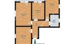Apartament cu 3 camere si balcon la etajul 1 zona Trei Stejari Sibiu - 4