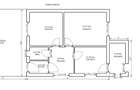 Casa 70mp, 3 camere, curte 35mp 790/luna - 7