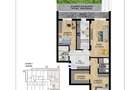 Metrou Teclu - 3 camere 99 mp, curte proprie 44 mp Bloc Nou - 6