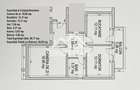 Apartament cu 2 camere 60 mp + balcon 5 mp  Etaj 1 Cart. Arhitectilor - 11