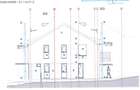 Proiect autorizat duplex (2 unitati) teren intravilan 700 mp Chint