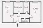 Apartament cu 2 camere decomandat in centrul orasului - 1