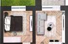 Apartament 2 camere (1 dormitor) de inchiriat The Lake Home, Sibiu 400 /luna