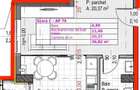 Studio semifinisat, 36.82 mp, zona Sopor - 1