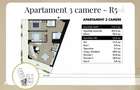 Unirii 3 camere premium sut 132,20 mp | Finisaje top + smart home - 2