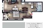 Apartament 3 camere, 69 mp, 2 bai, 2 balcone, CF, parcare, boxa, Zona Vivo - 1