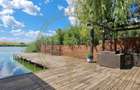 Dom00343 - vila luxurianta la lac cu ponton si casa de barca snagov - 2