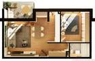 Apartament 2 camere | 53,37 mpu | Terasă | Etaj 1 | Între Lacuri - 8