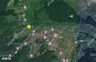 Teren intravilan 1025 mp cu acces utilitati si la drum in Sibiel