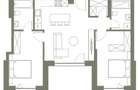 Apartament 3 camere 68.8 mp si logie 9.3 mp in Hexagon - 2