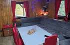 CABANA la munte, intabulata, renovata, mobilata, cu centrala si soba noi (lemne) - 14