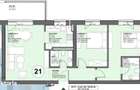 Apartament cu 3 camere în Central