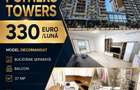 Apartament 1 camera Poitiers Towers 330 euro - 17