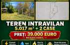 TEREN INTRAVILAN 5.017 mp + 2 case sat Magura, com. Bezdead, jud. Dambovita