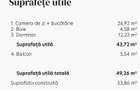 Apartament 2 camere nemobilat