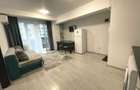 Apartament modern 2 camere, AC, terasa + 2 locuri de parcare subterana complet mobilat si utilat disponibil imediat