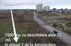 Teren 1500 mp 26 ml la strada Amsterdam