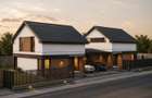 Duplex 4 camere despartit prin carport - Asfalt - Mosnita