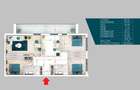 Apartament 4 Camere 108 mp Utili 3 Dormitoare | Izolat Fonic - 11