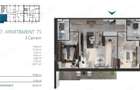 Apartament 3 camere, cu terasa 13 mp, super view, zona Elite - 1