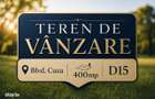 Teren Blvd. Cuza 400mp D15 cu autorizatie - 1