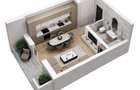 GIROC - 1 CAMERA - ETAJ INTERMEDIAR - EXCELENT INVESTITE - ZONA BUNA - 4