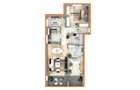 Ap. la CHEIE cu 3 camere, 75.71 mp utili,balcon 12.84 mp|zona Cristian - 5