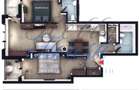 Apartament 3 camere, 69,1 mp | Zona Vivo | Floresti | - 2