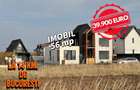 Imobil 56 mp cu curte 80 mp + parcare | 39.900 Euro | Sabareni, Ilfov | Fara comision - 1