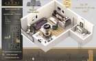 Apartament cu 1 camera complet mobilat Jabri Nord Residence