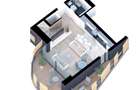Duplex 3 camere, etajele 6-7 in bloc nou, 80 MP + 64 MP terase - 10