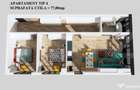 Apartament 3 camere, bloc nou, 77mp, Burdujeni - 2