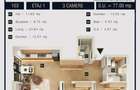3 camere | Finisat complet | Langa Militari Shopping - 3