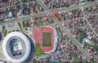 Teren 500 mp , colt stradal, vizibilitate maxima, langa stadion Crai - 2