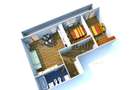 Copou-Aleea Sadoveanu apartament cu 3 camere decomandat Cod:133377