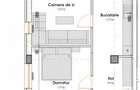 PF Vand apartament 2 camere, decomandat, 51 mp, Baciu - zona Petrom, parcare subterana inclusa