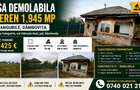 Casa demolabila + Teren - 1.945mp, Com. Crangurile - 1