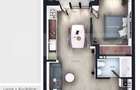 Apartament 2 camere, 51 mp, intermediar, balcon, CF, parcare, boxa, Zona Vivo - 1