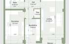 Apartament cu 2 camere in Hlincea la bloc - balcon - 1