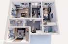 Apartament 3 camere, 77 mp, 130 030 euro, TVA inclus, DEZVOLTATOR. - 6