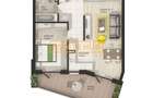 Apartament cu 2 camere și terasă de 15 mp | The Nest - 19
